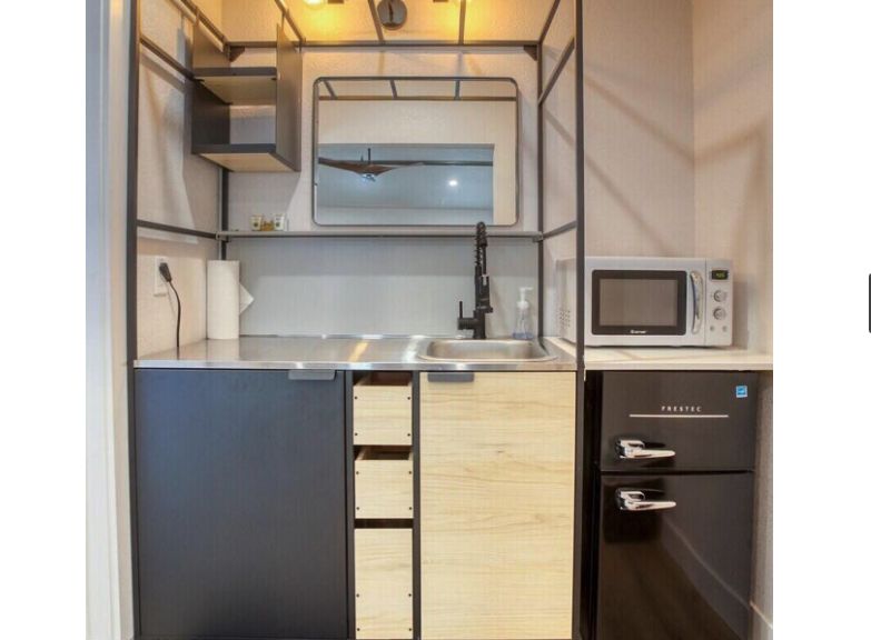 In-room kitchenette